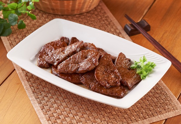 Pan-Fried Pork Liver with Coriander